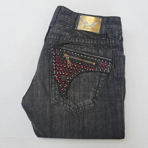 Robin's Jean / ロビンズジーン スワロフスキー スタッズデニム ROBIN'S JEAN ロビンズジーン デニム スワロフスキー スタッズ